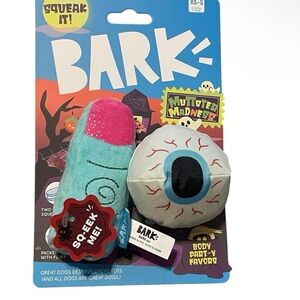 Bark Dog Toy, Body Part-y Favors, For Small Dogs 0-20Lbs, NIP